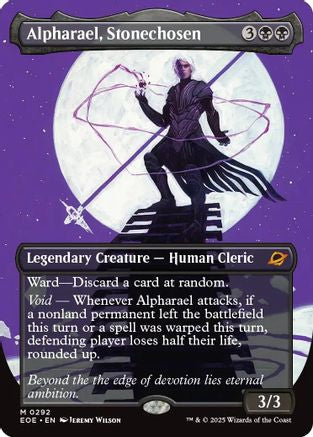 Alpharael, Stonechosen (Borderless) (EOE-292) - Edge of Eternities - Poke-Collect
