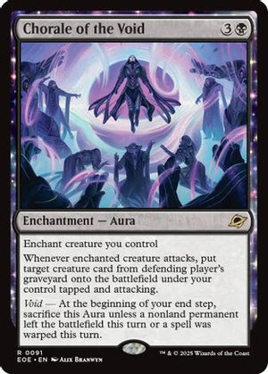 Chorale of the Void (EOE-091) - Edge of Eternities - Poke-Collect