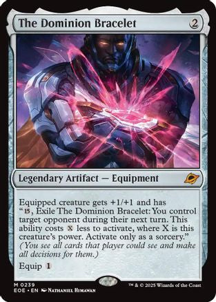 The Dominion Bracelet (EOE-239) - Edge of Eternities Foil - Poke-Collect