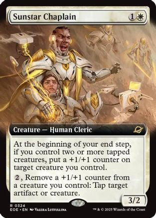 Sunstar Chaplain (Extended Art) (EOE-324) - Edge of Eternities - Poke-Collect
