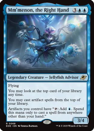 Mm'menon, the Right Hand (EOE-068) - Edge of Eternities - Poke-Collect