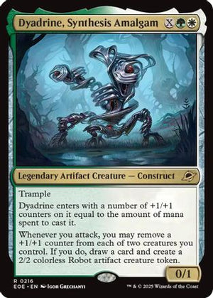 Dyadrine, Synthesis Amalgam (EOE-216) - Edge of Eternities Foil - Poke-Collect