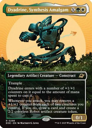 Dyadrine, Synthesis Amalgam (Borderless) (EOE-298) - Edge of Eternities - Poke-Collect