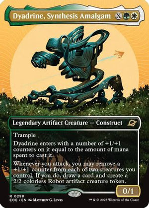 Dyadrine, Synthesis Amalgam (Borderless) (EOE-298) - Edge of Eternities Foil - Poke-Collect