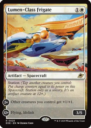 Lumen-Class Frigate (EOE-025) - Edge of Eternities Foil - Poke-Collect