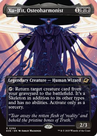 Xu-Ifit, Osteoharmonist (Borderless) (EOE-294) - Edge of Eternities - Poke-Collect