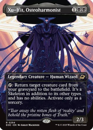 Xu-Ifit, Osteoharmonist (Borderless) (EOE-294) - Edge of Eternities Foil - Poke-Collect