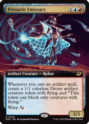 Pinnacle Emissary (Extended Art) (EOE-349) - Edge of Eternities - Poke-Collect