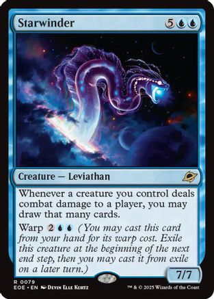 Starwinder (EOE-079) - Edge of Eternities Foil - Poke-Collect
