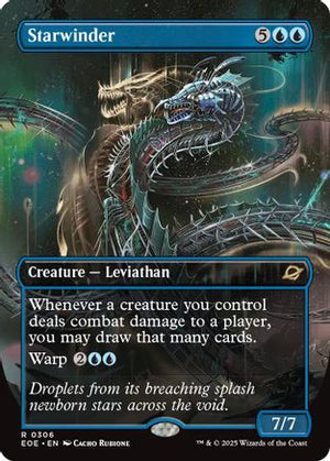 Starwinder (0306) (Borderless) (EOE-306) - Edge of Eternities Foil - Poke-Collect