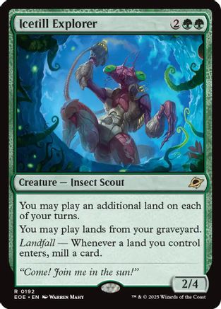 Icetill Explorer (EOE-192) - Edge of Eternities - Poke-Collect