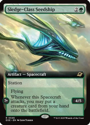 Sledge-Class Seedship (Extended Art) (EOE-346) - Edge of Eternities - Poke-Collect