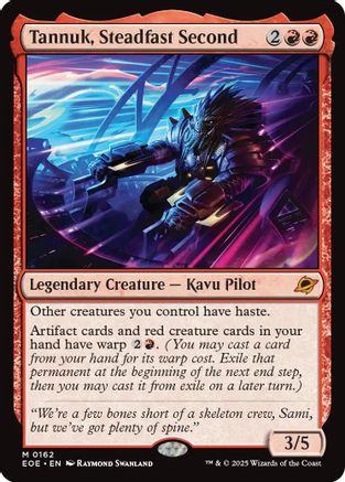 Tannuk, Steadfast Second (EOE-162) - Edge of Eternities - Poke-Collect