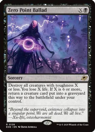 Zero Point Ballad (EOE-128) - Edge of Eternities - Poke-Collect