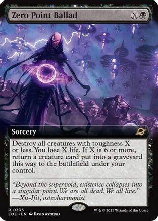 Zero Point Ballad (Extended Art) (EOE-335) - Edge of Eternities - Poke-Collect