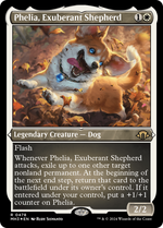 Phelia, Exuberant Shepherd (Foil Etched) (MH3-478) - Modern Horizons 3 Foil - Poke-Collect