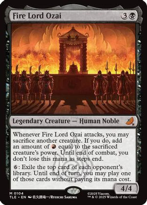 Fire Lord Ozai (TLE-104) - Avatar: The Last Airbender: Eternal-Legal - Poke-Collect
