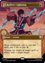Redirect Lightning (Showcase) (TLA-343) - Avatar: The Last Airbender Foil - Poke-Collect