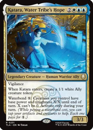 Katara, Water Tribe's Hope (TLA-231) - Avatar: The Last Airbender Foil - Poke-Collect