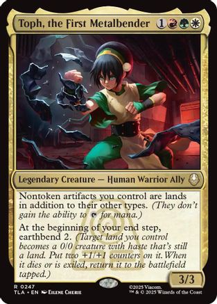 Toph, the First Metalbender (TLA-247) - Avatar: The Last Airbender - Poke-Collect