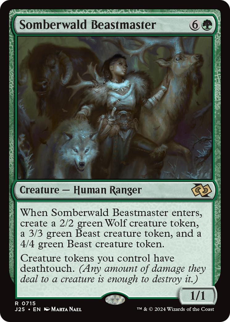 Somberwald Beastmaster (J25-715) - Foundations Jumpstart - Poke-Collect