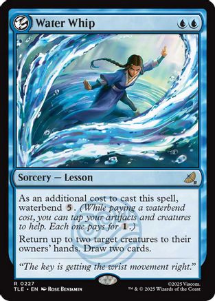 Water Whip (TLE-227) - Avatar: The Last Airbender: Eternal-Legal Foil - Poke-Collect
