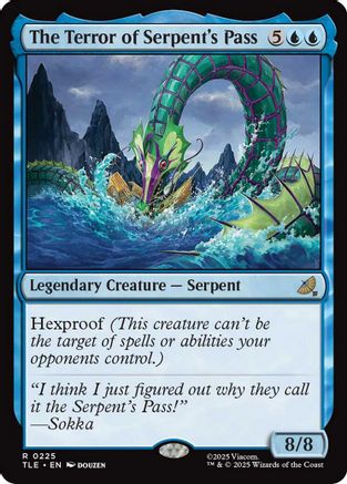 The Terror of Serpent's Pass (TLE-225) - Avatar: The Last Airbender: Eternal-Legal Foil - Poke-Collect