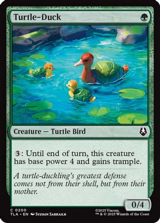Turtle-Duck (TLA-200) - Avatar: The Last Airbender - Poke-Collect