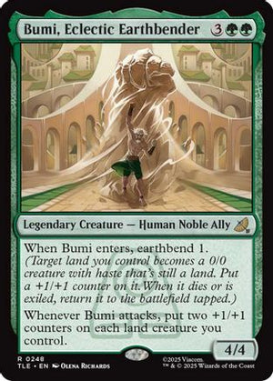 Bumi, Eclectic Earthbender (TLE-248) - Avatar: The Last Airbender: Eternal-Legal Foil