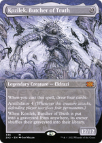 Kozilek, Butcher of Truth (2X2-336) - Double Masters 2022 (Borderless) Foil - Poke-Collect