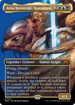 Arna Kennerud, Skycaptain (Borderless) (MH3-371) - Modern Horizons 3 (Borderless) - Poke-Collect