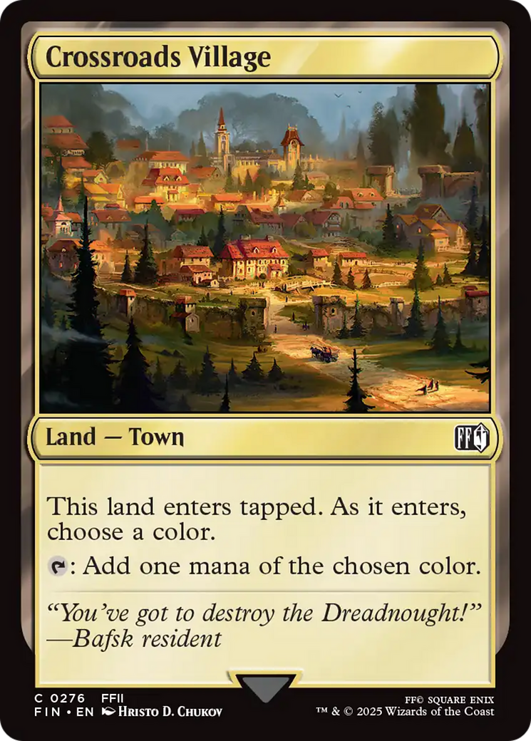 Crossroads Village (FIN-276) - FINAL FANTASY - Poke-Collect