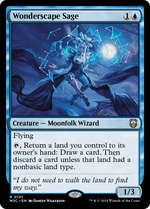 Wonderscape Sage (M3C-101) - Modern Horizons 3 Commander - Poke-Collect