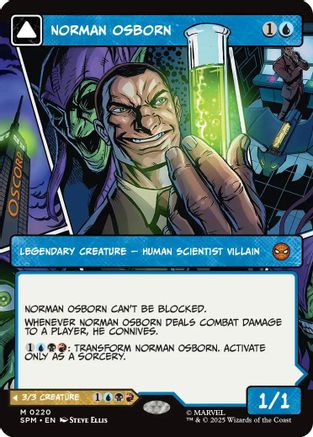 Norman Osborn (Borderless) (SPM-220) - Marvel's Spider-Man - Poke-Collect