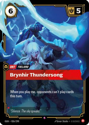 Brynhir Thundersong (026/298) - Origins Foil - Poke-Collect