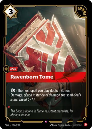 Ravenborn Tome (032/298) - Origins Foil - Poke-Collect