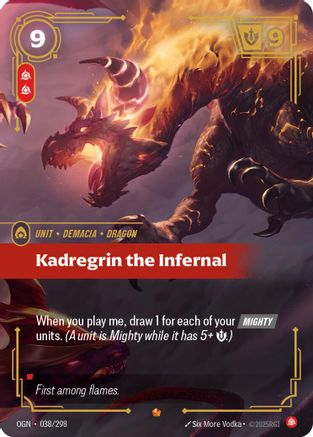 Kadregrin the Infernal (038/298) - Origins Foil - Poke-Collect