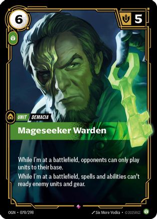 Mageseeker Warden (070/298) - Origins Foil - Poke-Collect