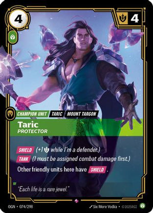 Taric - Protector (074/298) - Origins Foil - Poke-Collect