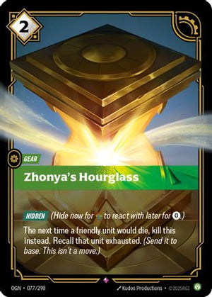 Zhonya's Hourglass (077/298) - Origins Foil - Poke-Collect