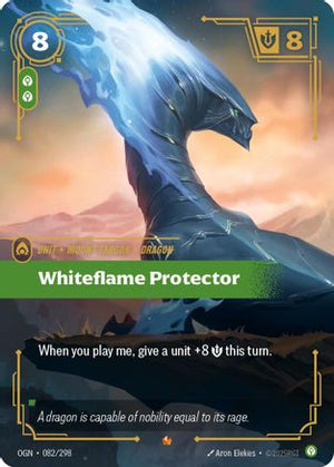 Whiteflame Protector (082/298) - Origins Foil - Poke-Collect