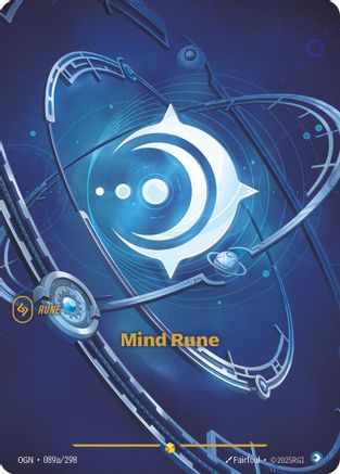 Mind Rune (Alternate Art) (089a/298) - Origins Foil - Poke-Collect