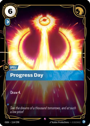 Progress Day (114/298) - Origins Foil - Poke-Collect