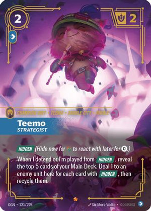Teemo - Strategist (121/298) - Origins Foil - Poke-Collect