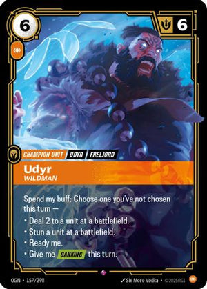 Udyr - Wildman (157/298) - Origins Foil - Poke-Collect