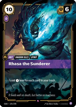 Rhasa the Sunderer (195/298) - Origins Foil - Poke-Collect