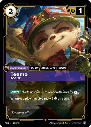 Teemo - Scout (197/298) - Origins Foil - Poke-Collect