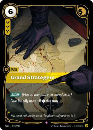 Grand Strategem (233/298) - Origins Foil - Poke-Collect