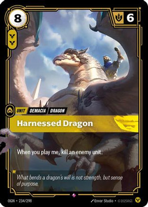 Harnessed Dragon (234/298) - Origins Foil - Poke-Collect
