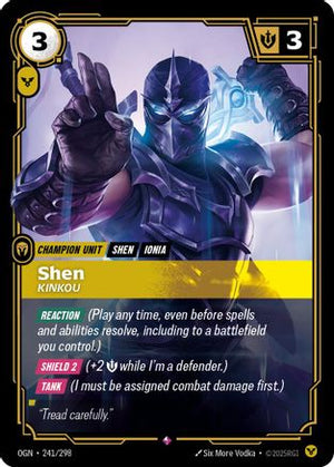 Shen - Kinkou (241/298) - Origins Foil - Poke-Collect